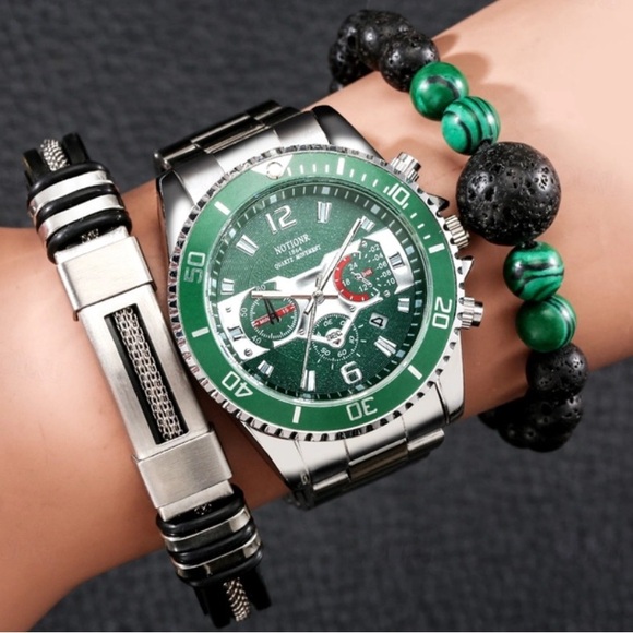 Notinor Mens Quartz Watch Top Brand Luxury Casual Business - Picture 2 of 9